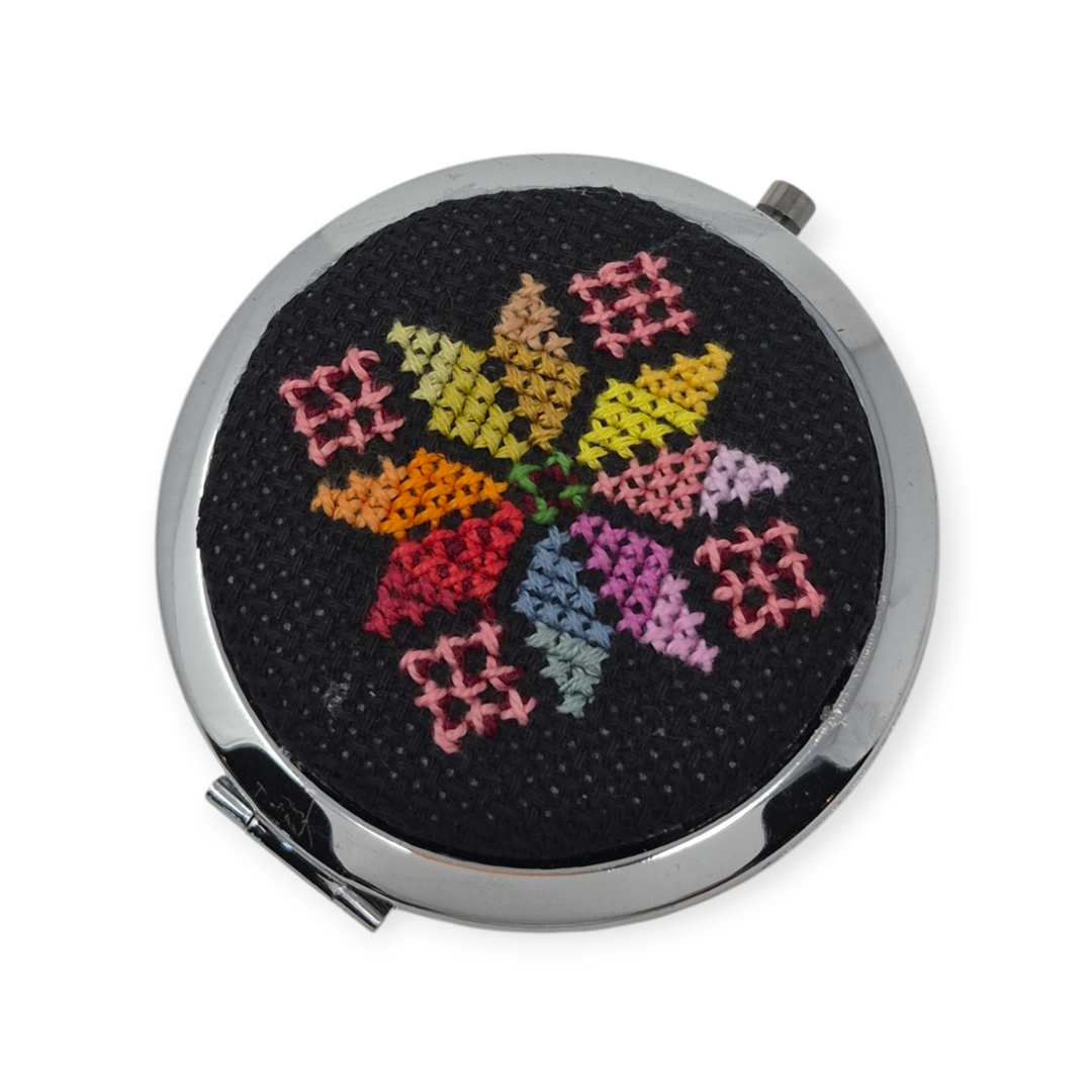 Tatreez Compact Mirror