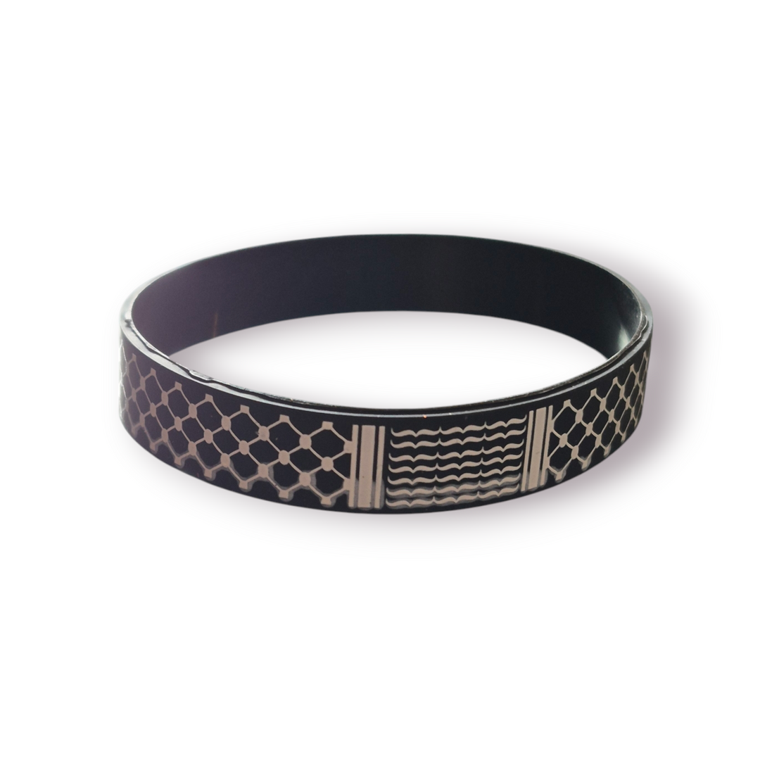Keffiyeh Rubber Wristband