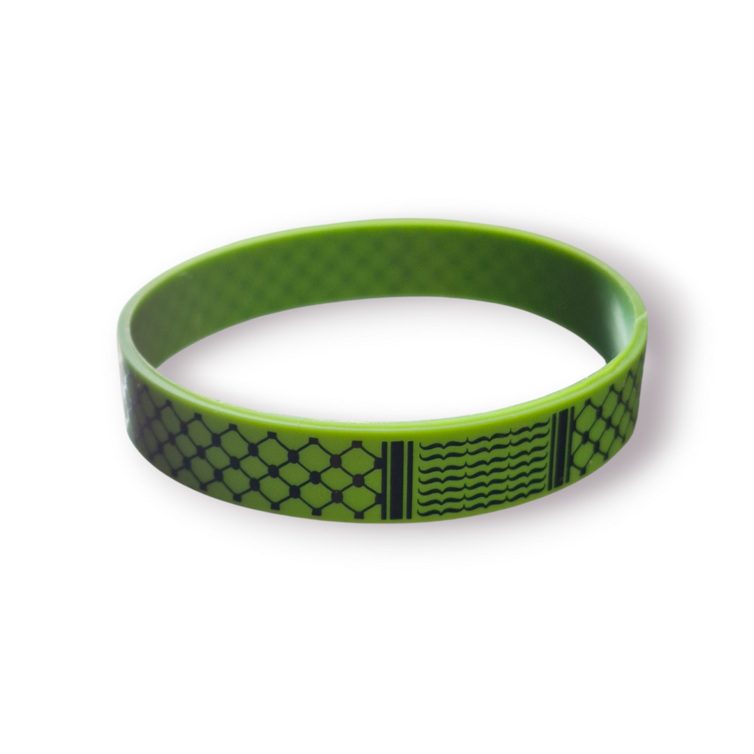 Keffiyeh Rubber Wristband