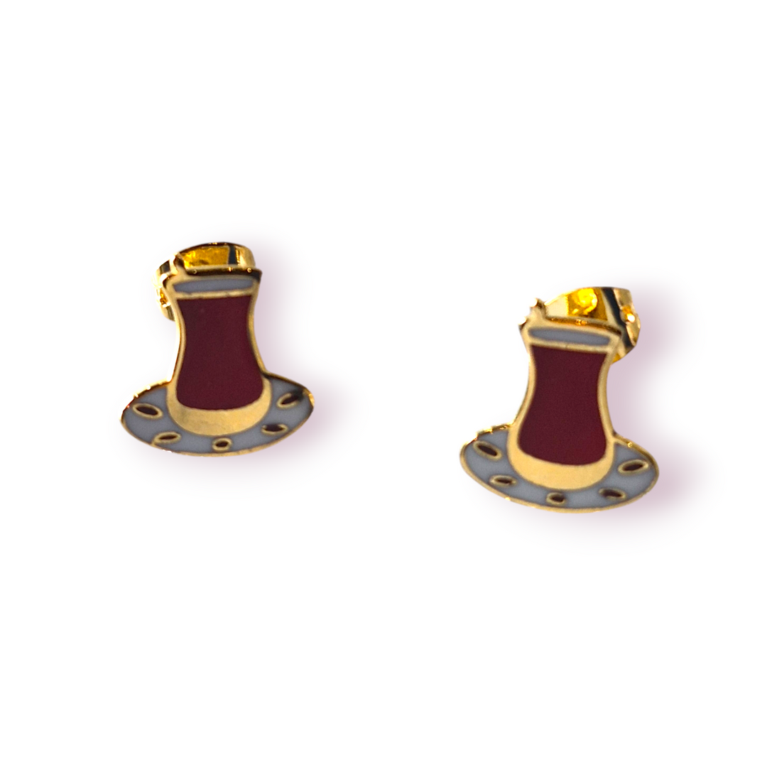 Small Istikana (Tea) Earrings
