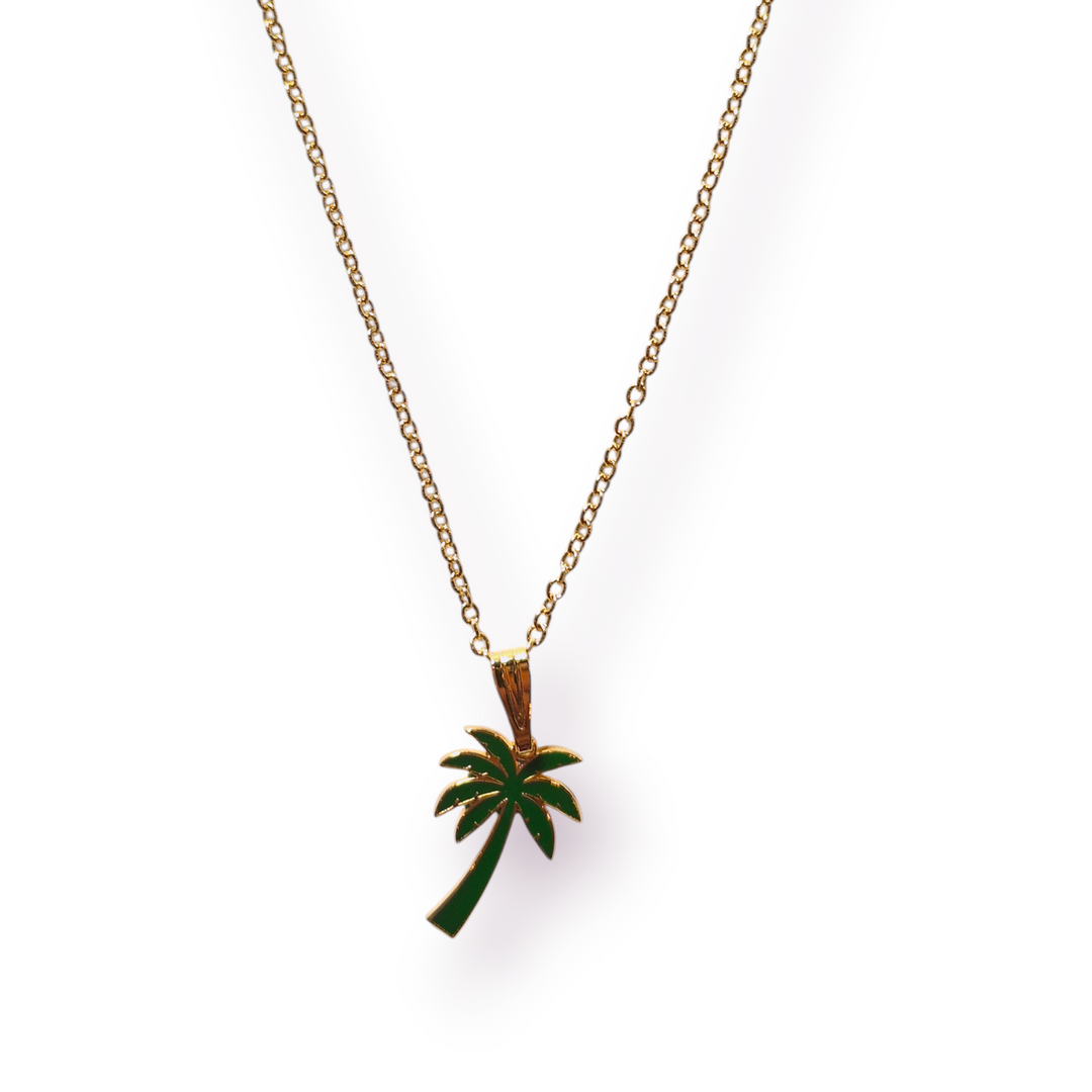 Palm Tree Necklace