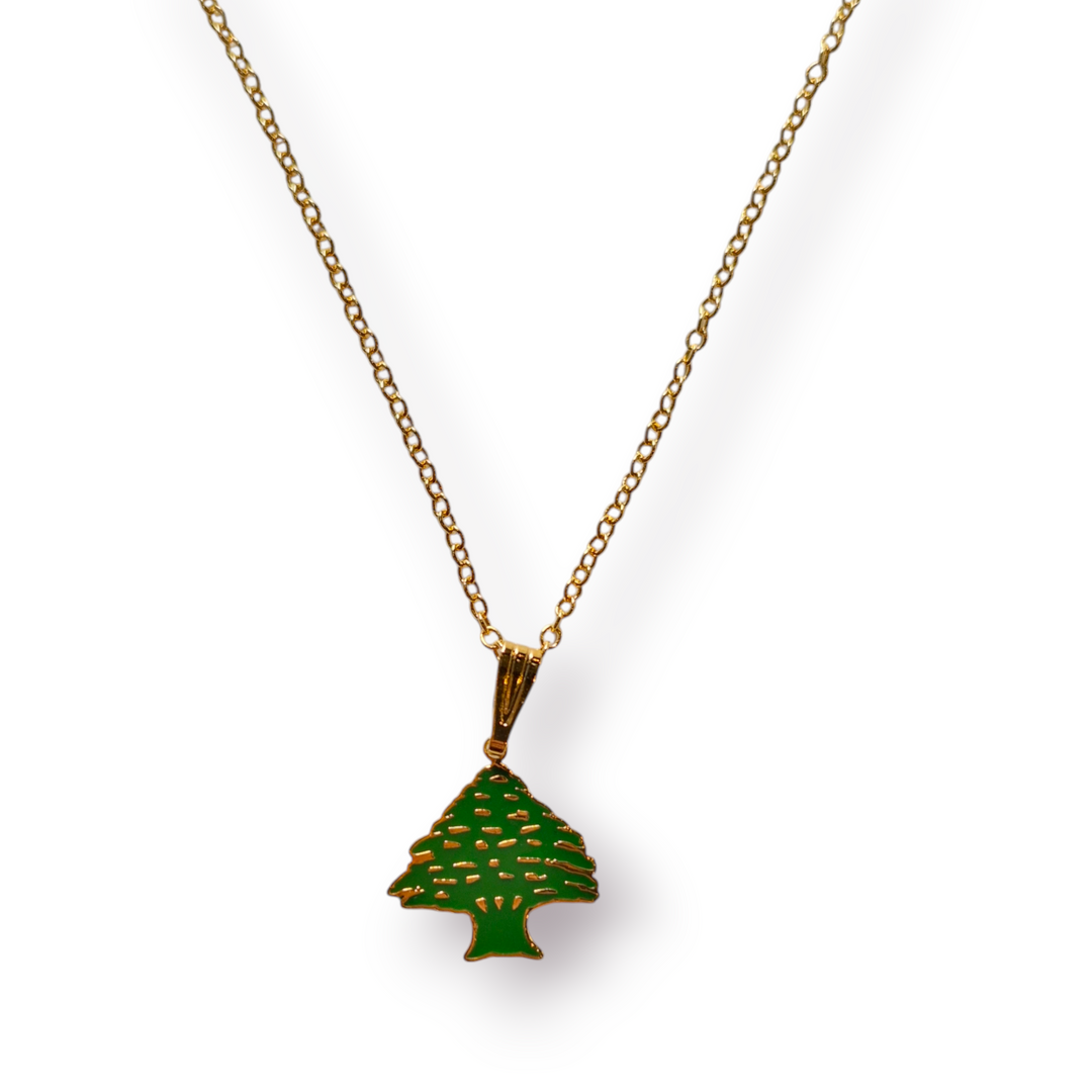 Enamel Arze Necklace