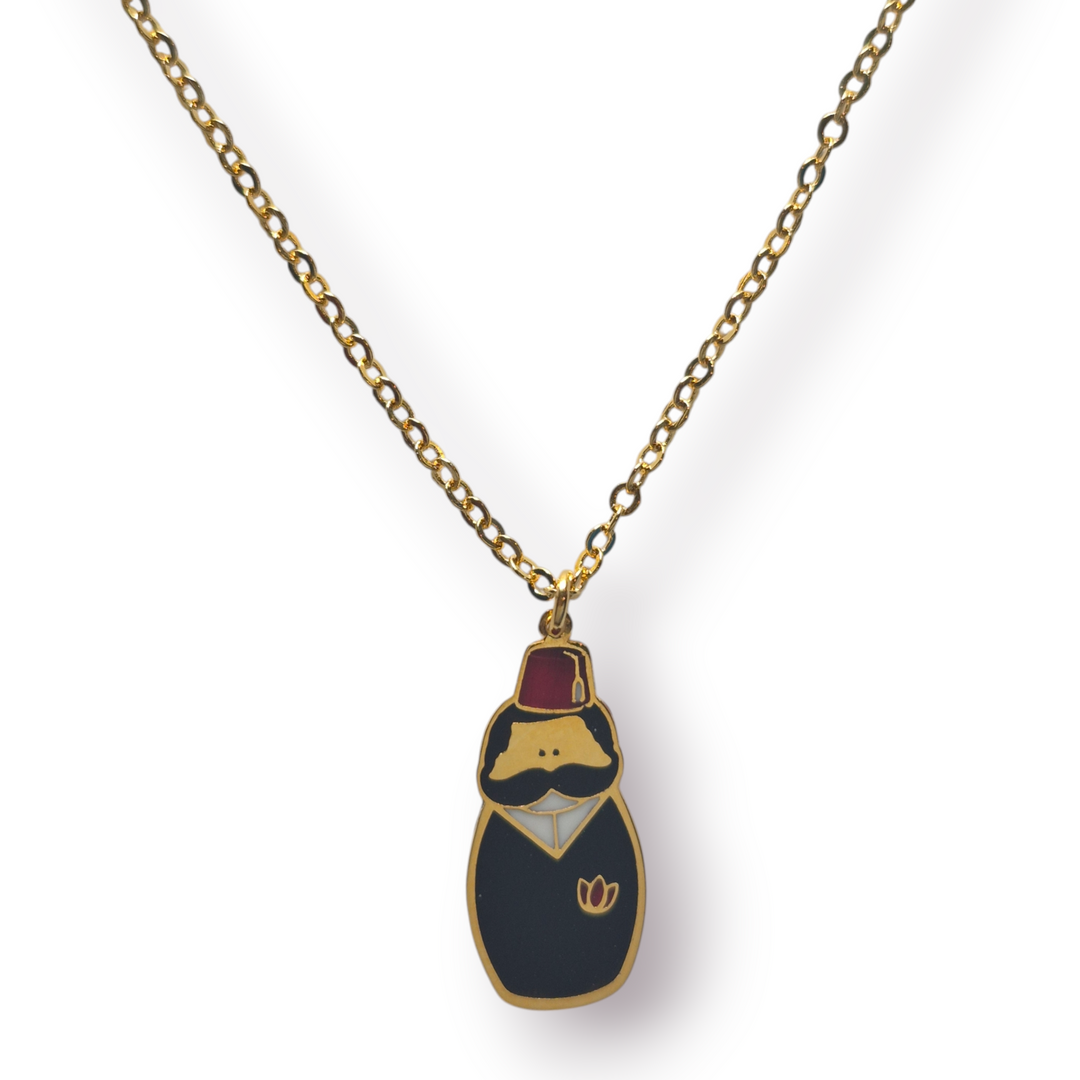 Abu Elabed Enamel Necklace
