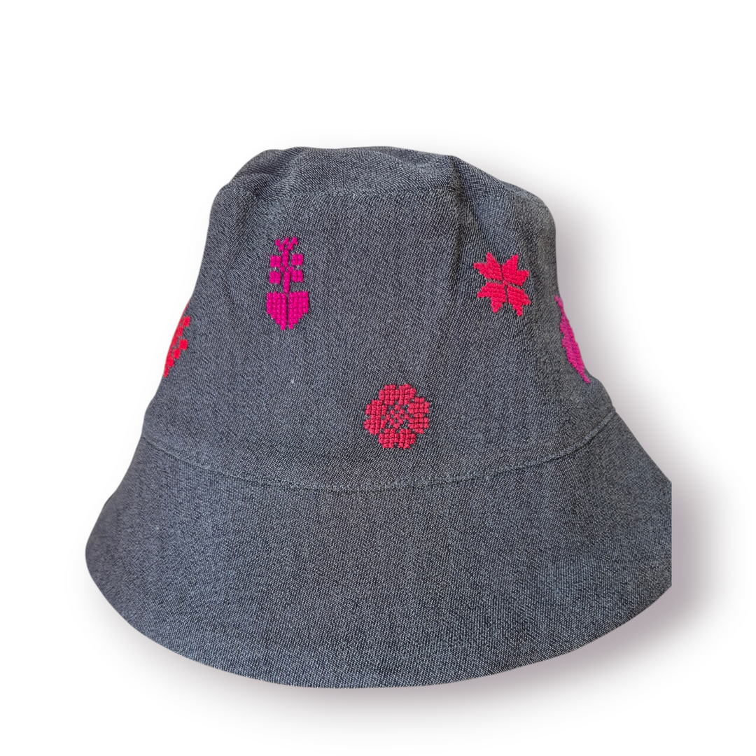 INAASH - Bucket Hat (Scattered Embroidery)