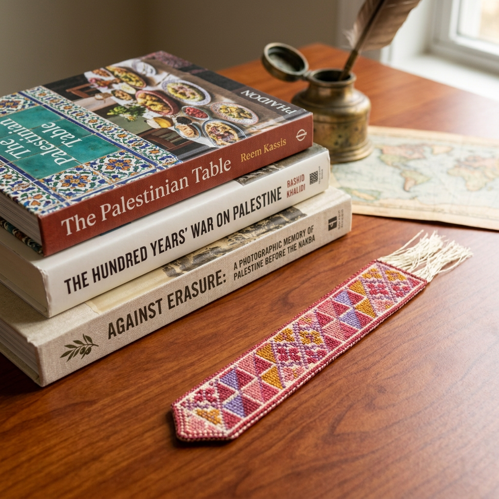 INAASH - Embroidered Bookmark