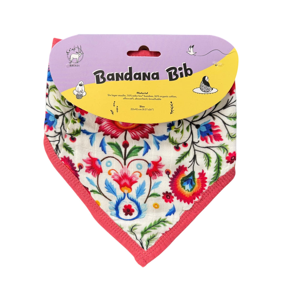 Suzani Baby Bib