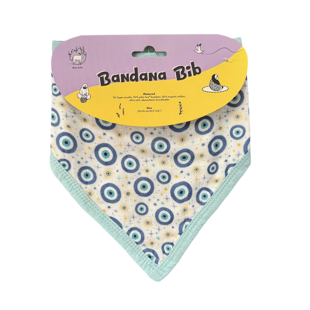 Blue Eye Baby Bib