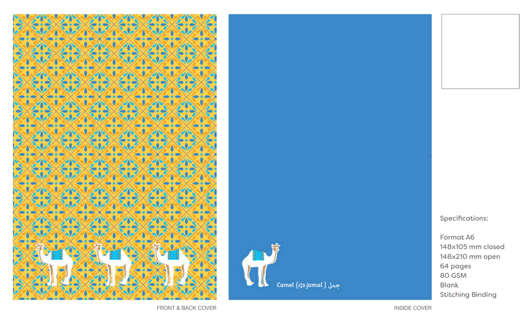 The Arabesque Collection: Mini Notebook Set