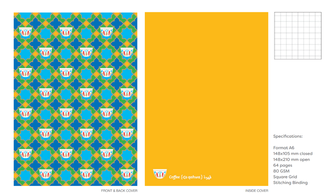 The Arabesque Collection: Mini Notebook Set