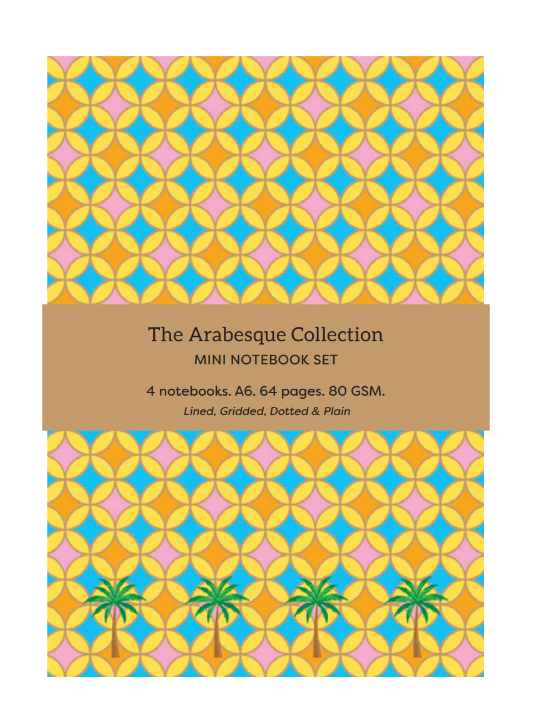 The Arabesque Collection: Mini Notebook Set