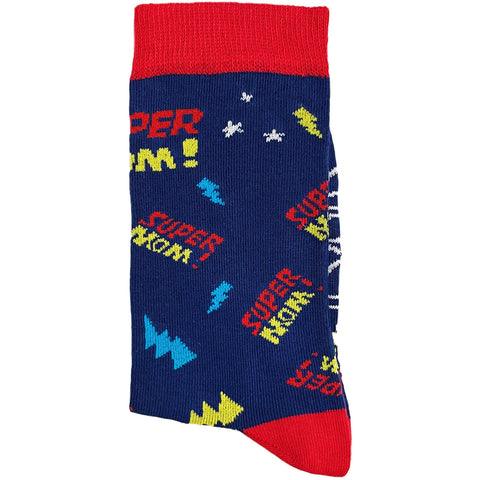 Socksat Super Mom socks