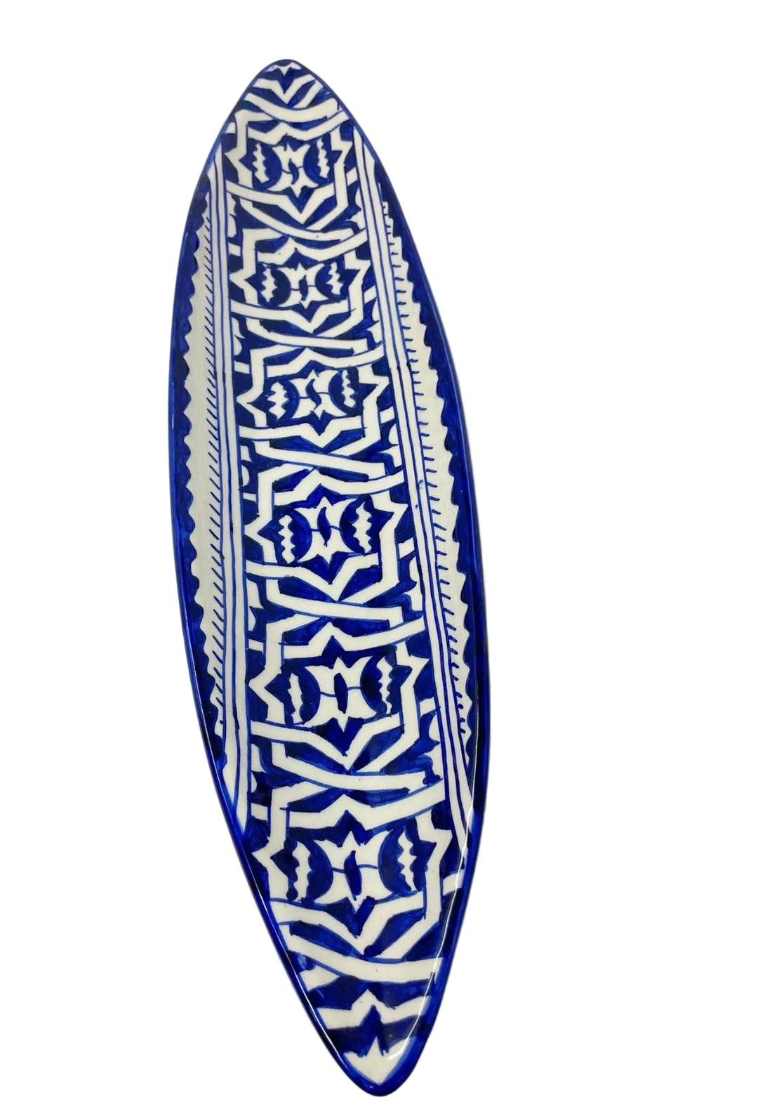 Handmade Fassi Boat Serving Dish