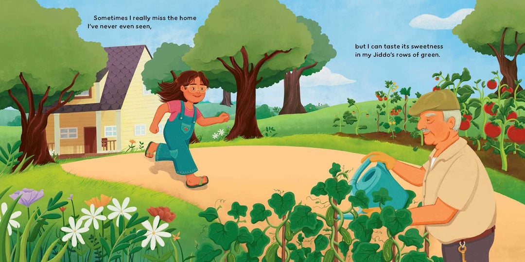 Everything Grows in Jiddo's Garden by Jenan Matari