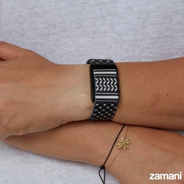 Black Keffiyeh Watch Band