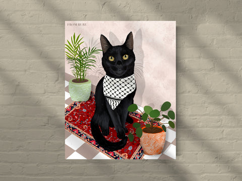 Ruru Cat Art Prints