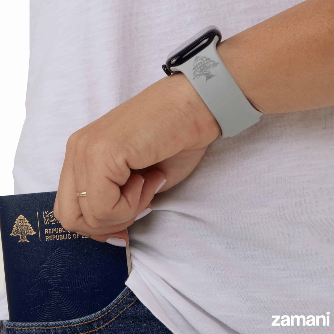 Gray Cedar Watch Band