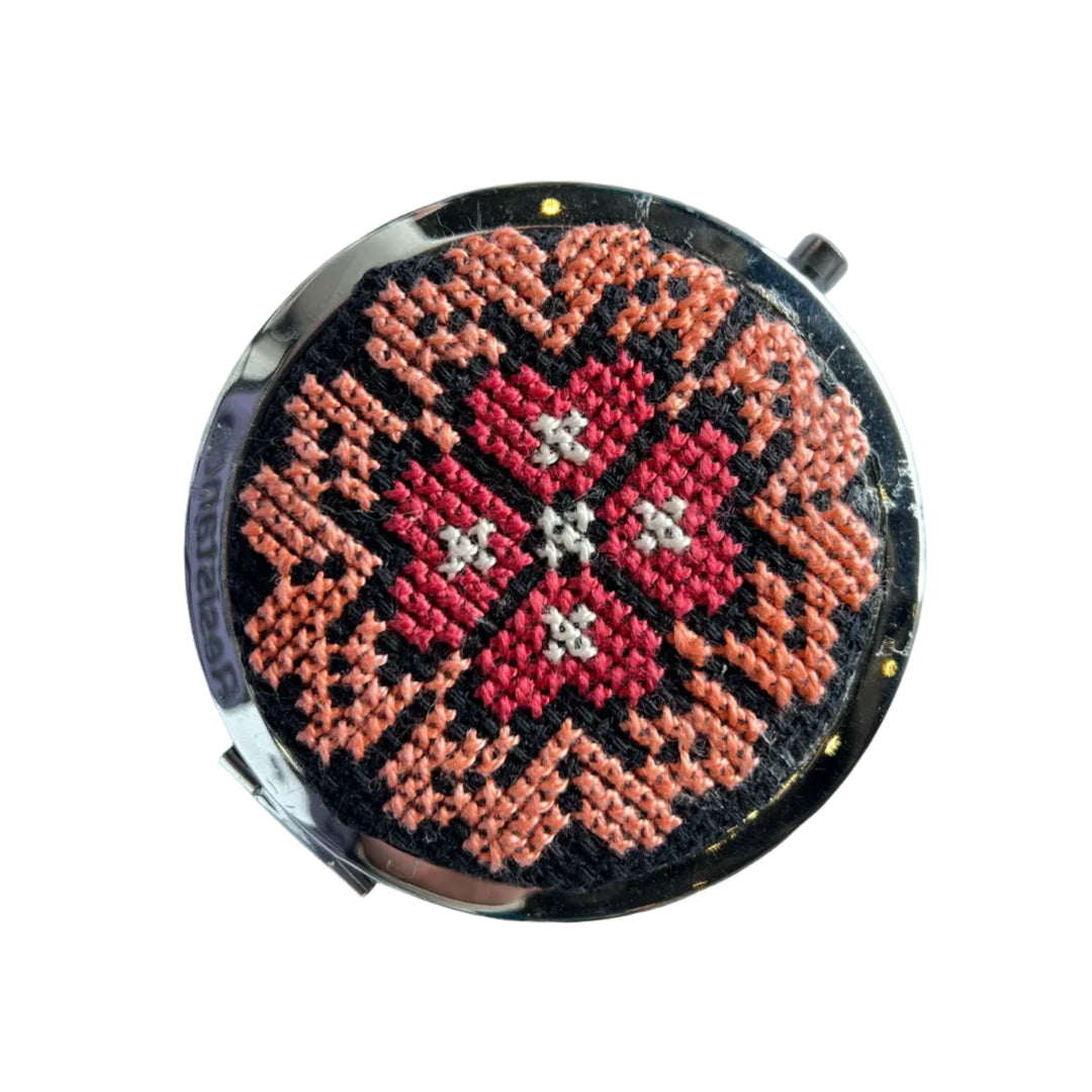 Tatreez Compact Mirror