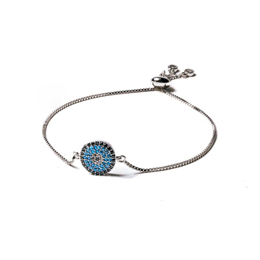Mena Jewelry - Small Blue Eye Bracelet