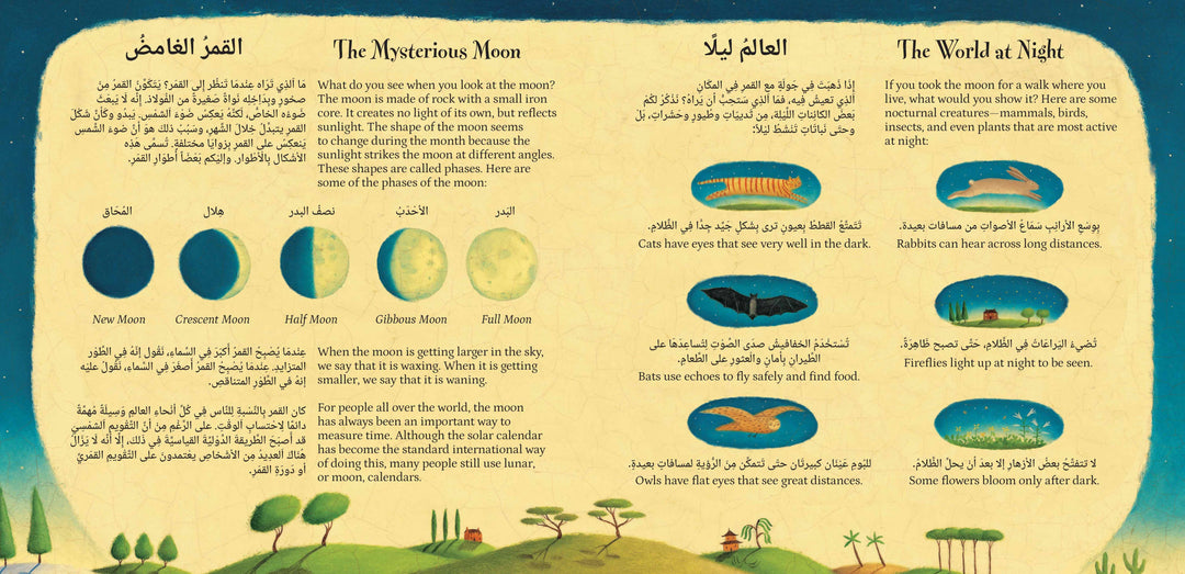 I Took the Moon for a Walk (Bilingual Arabic & English)