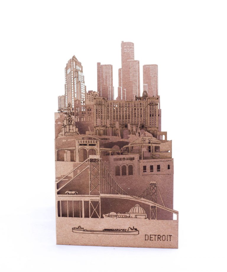 Detroit Pocket Card