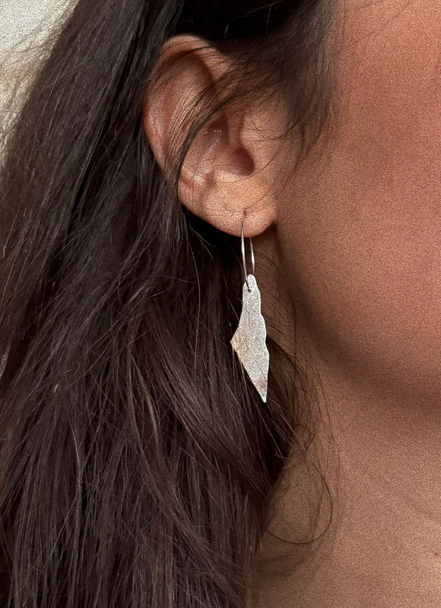Palestine Map Earrings
