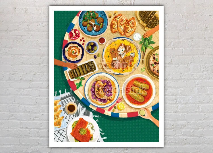 Nada's Ink Art Prints