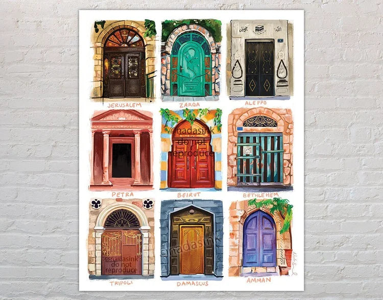 Nada's Ink Art Prints