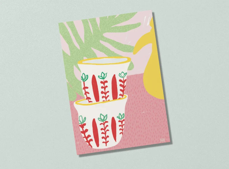 Funoon Studios - Tea & Coffee Art Prints