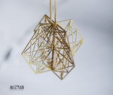 Mizyan Brass Christmas Ornaments