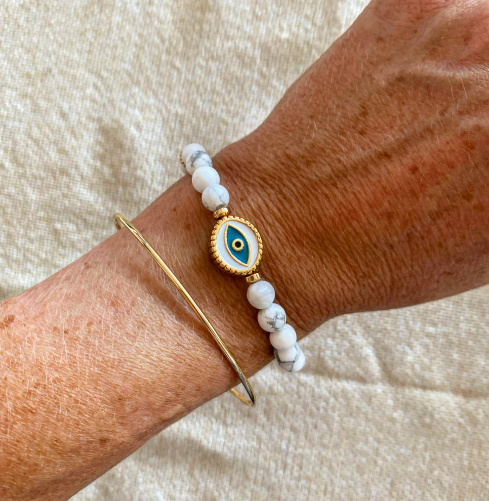Beaded Eye Bracelet