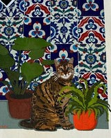 FROMRURU Cat Art Prints