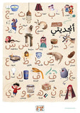 My Country Arabic Alphabet Posters