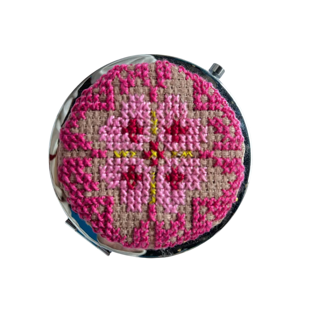 Tatreez Compact Mirror