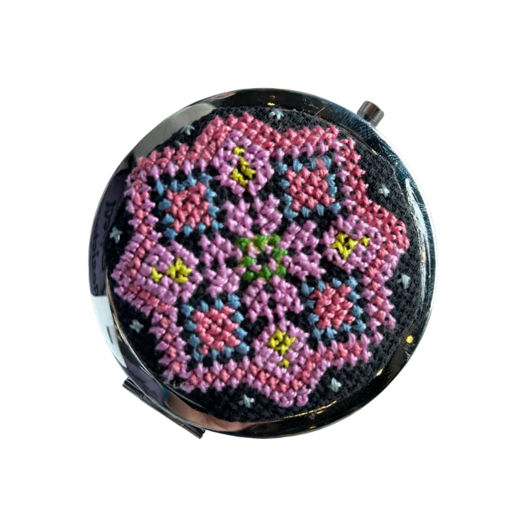 Tatreez Compact Mirror