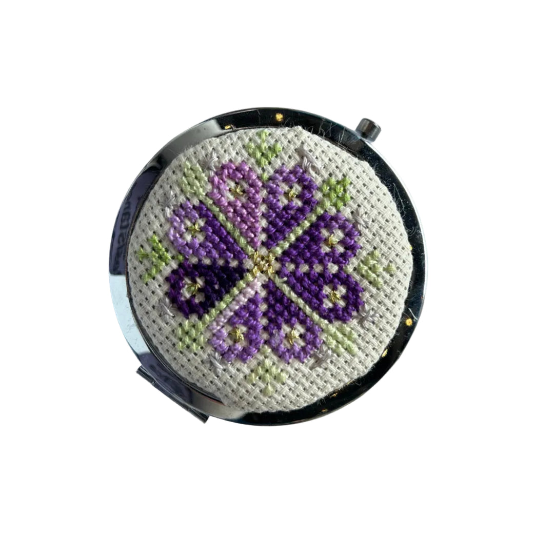 Tatreez Compact Mirror