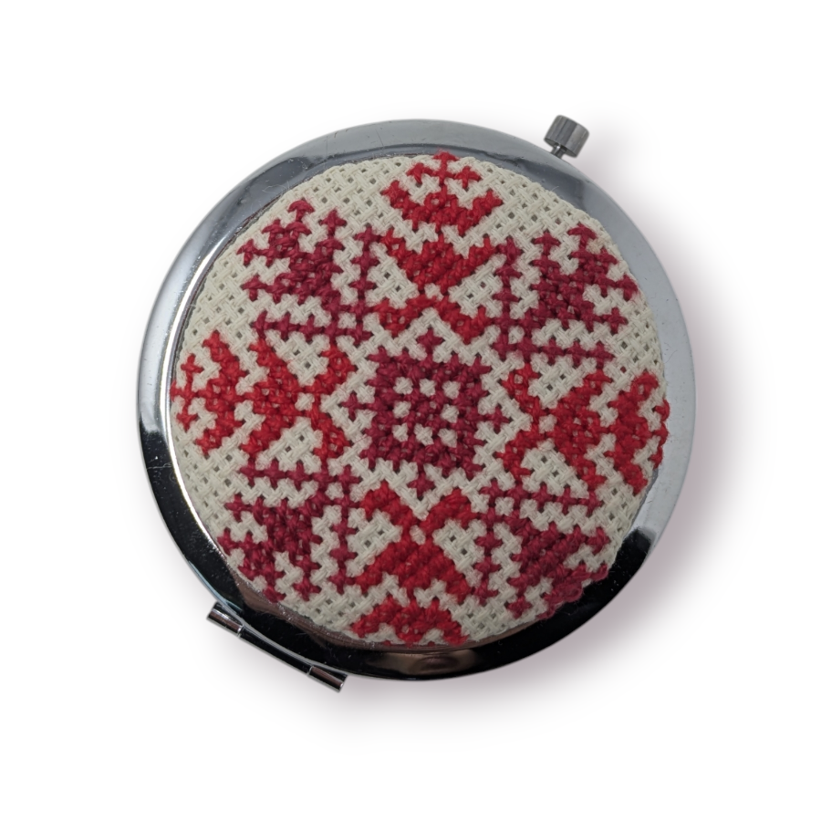 Tatreez Compact Mirror