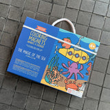 Magic of the Sea: Coloring Magnet Box