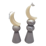 Crescent Moon Candle (assorted designs)