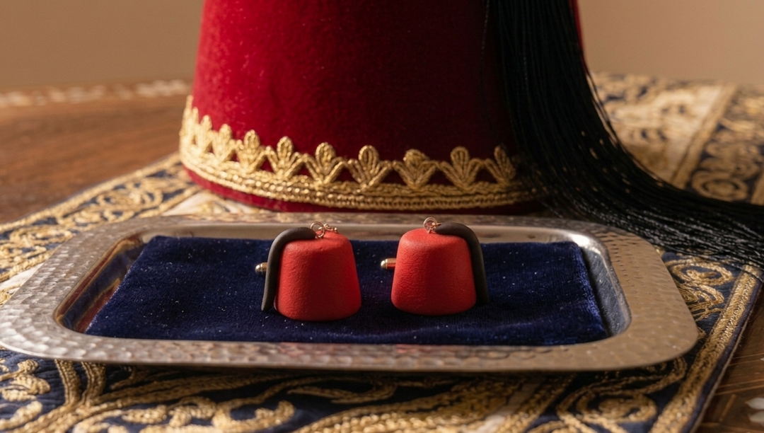 Tarboosh Earrings