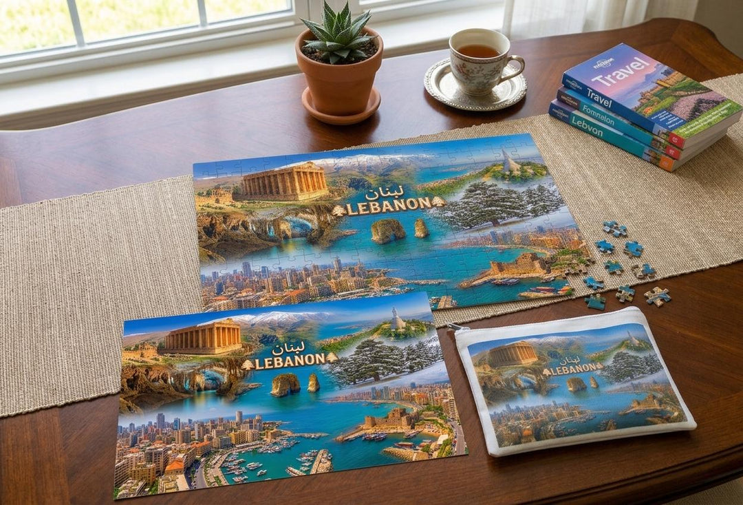 Lebanon Landmarks Puzzle (120 Pieces)