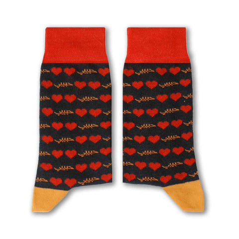 Habibi Navy socks