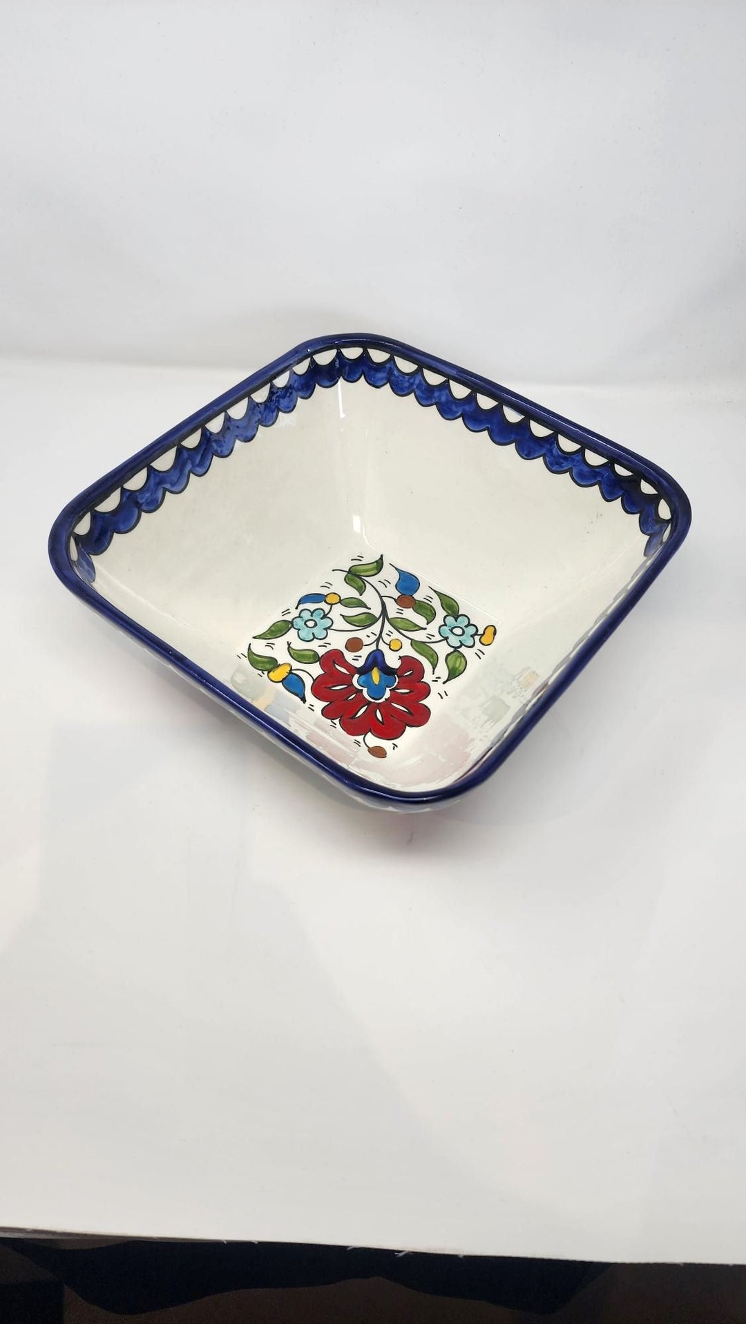 Large Square Salad Bowl (Made in Palestine)