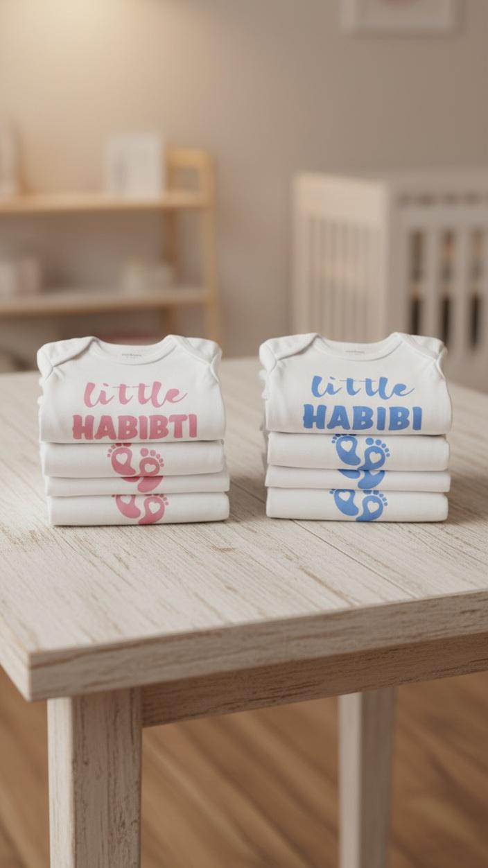 Little Habibi/Little Habibti Onesie