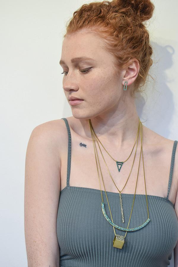 Mashallah Drop Necklace