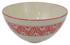 Tunisian Large Deep Bowl