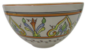Tunisian Large Deep Bowl