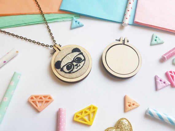 DIY Embroidery Hoop and Jewelry Pack